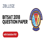 BITSAT 2018  Question Paper with Answer Key PDF  May 16  ZPYP